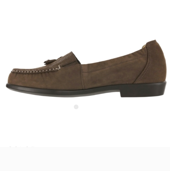 SAS Slip On Comfort Hope Loafers in Brown Turf Size 7.5 M (MSRP $169!) - Picture 4 of 16
